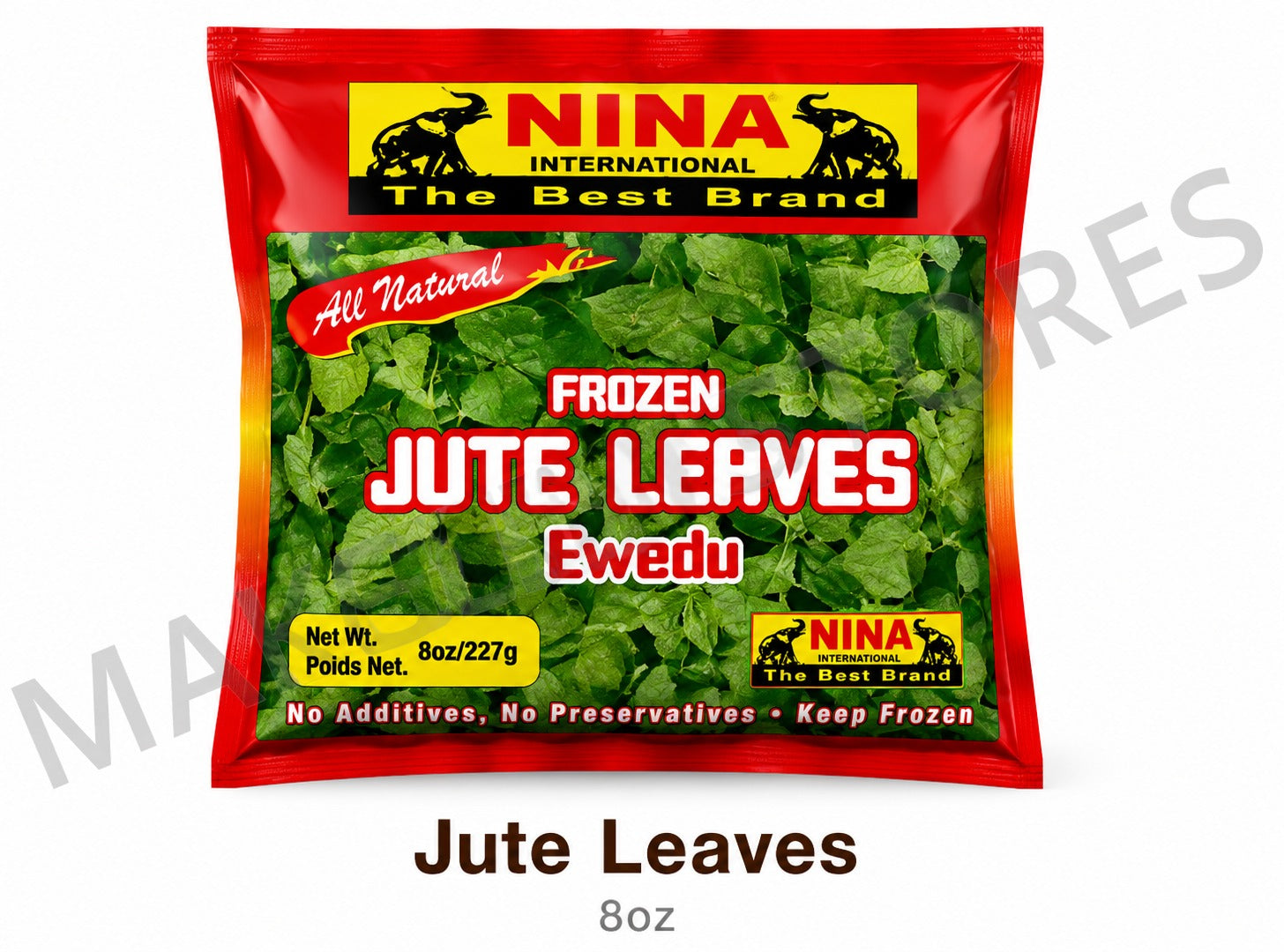 Nina jute leaves 8oz image 0